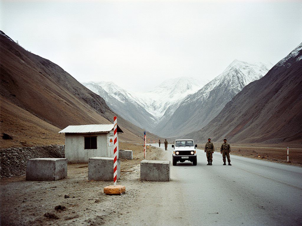 A Brigade post on the line in the western sector